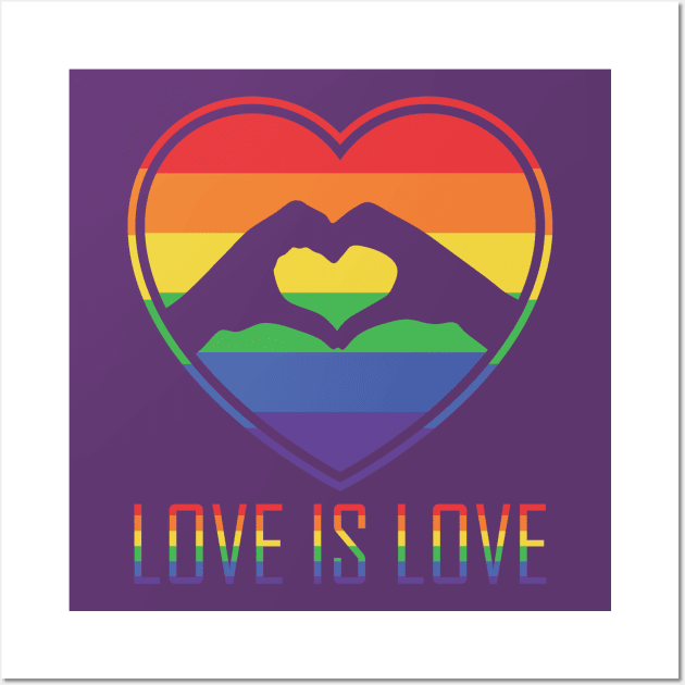 Love Is Love Wall Art by Ubold